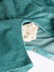 Green Farm Baby Waffle Corduroy Dungaree and Bodysuit Set (0mths-2yrs) - Image 7 of 7