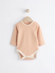 Rust Brown Cord 100% Cotton Baby Dungarees and Bodysuit Set (0mths-2yrs) - Image 5 of 9