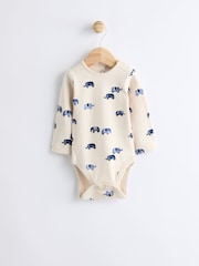 Blue Elephant Baby Denim Dungarees and Bodysuit Set (0mths-2yrs) - Image 5 of 10