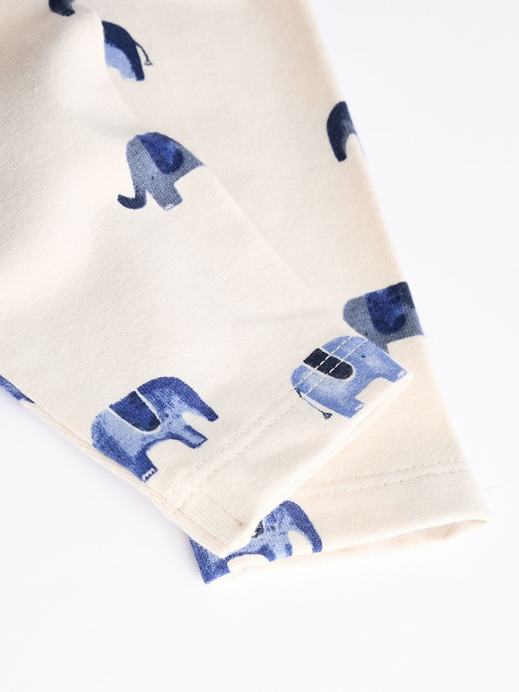 Blue Elephant Baby Denim Dungarees and Bodysuit Set (0mths-2yrs) - Image 9 of 10