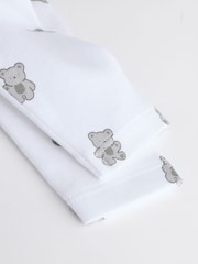 Grey Bear Corduroy 100% Cotton Baby Dungarees and Bodysuit Set (0mths-2yrs) - Image 7 of 8