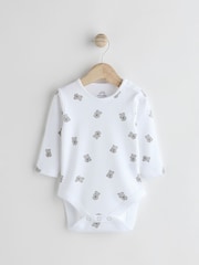 Grey Bear Corduroy 100% Cotton Baby Dungarees and Bodysuit Set (0mths-2yrs) - Image 8 of 8