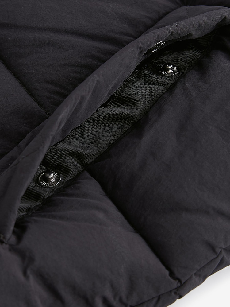 Black Padded Puffer Gilet (3-16yrs) - Image 5 of 5