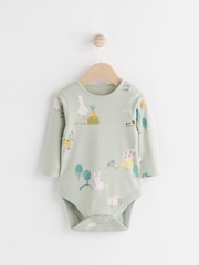 Green Farm Baby Twill Dungarees and Bodysuit Set (0mths-2yrs) - Image 3 of 7