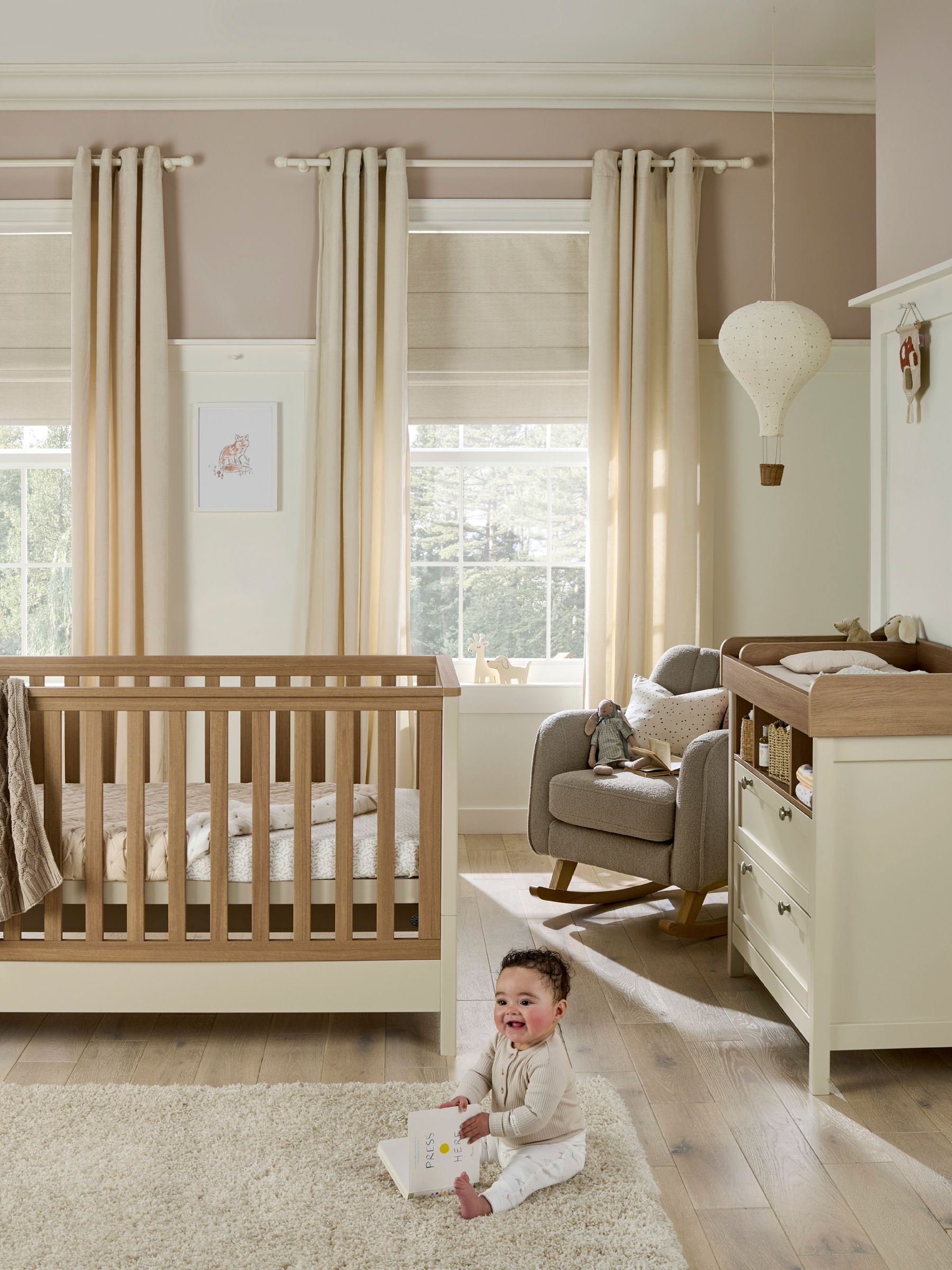 Mamas Papas Cashmere Harwell 2 Piece Nursery Furniture Set Laura Ashley