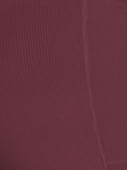 Skechers Burgundy Black GoFlex High Waisted Ribbed Leggings - Image 4 of 4