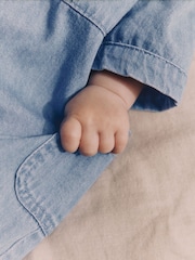 Denim Baby Romper (0mths-2yrs) - Image 4 of 9