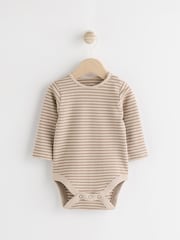 Neutral Tiger Cord 100% Cotton Baby Dungarees and Bodysuit Set (0mths-2yrs) - Image 3 of 8