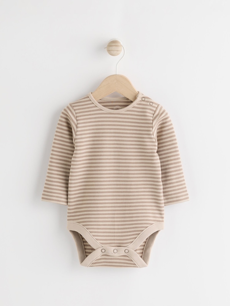 Neutral Tiger Cord 100% Cotton Baby Dungarees and Bodysuit Set (0mths-2yrs) - Image 3 of 8