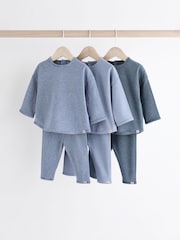 Blue Baby Top and Leggings 6 Piece Set - Image 1 of 1