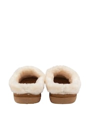 Dunlop Brown Slippers - Image 3 of 4