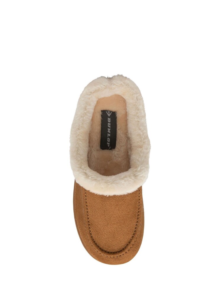 Dunlop Brown Slippers - Image 4 of 4