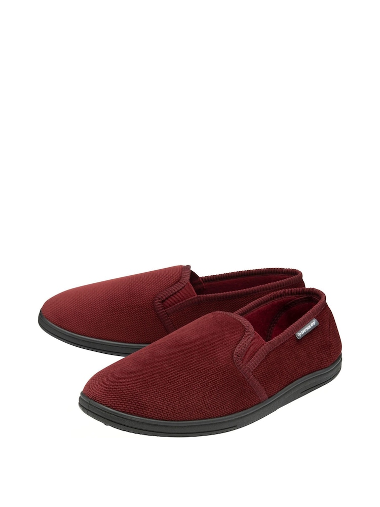 Dunlop Red Slippers - Image 2 of 4
