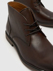 Коричневый - Schuh ботинки чукка Danny - Изображение 3 из 4