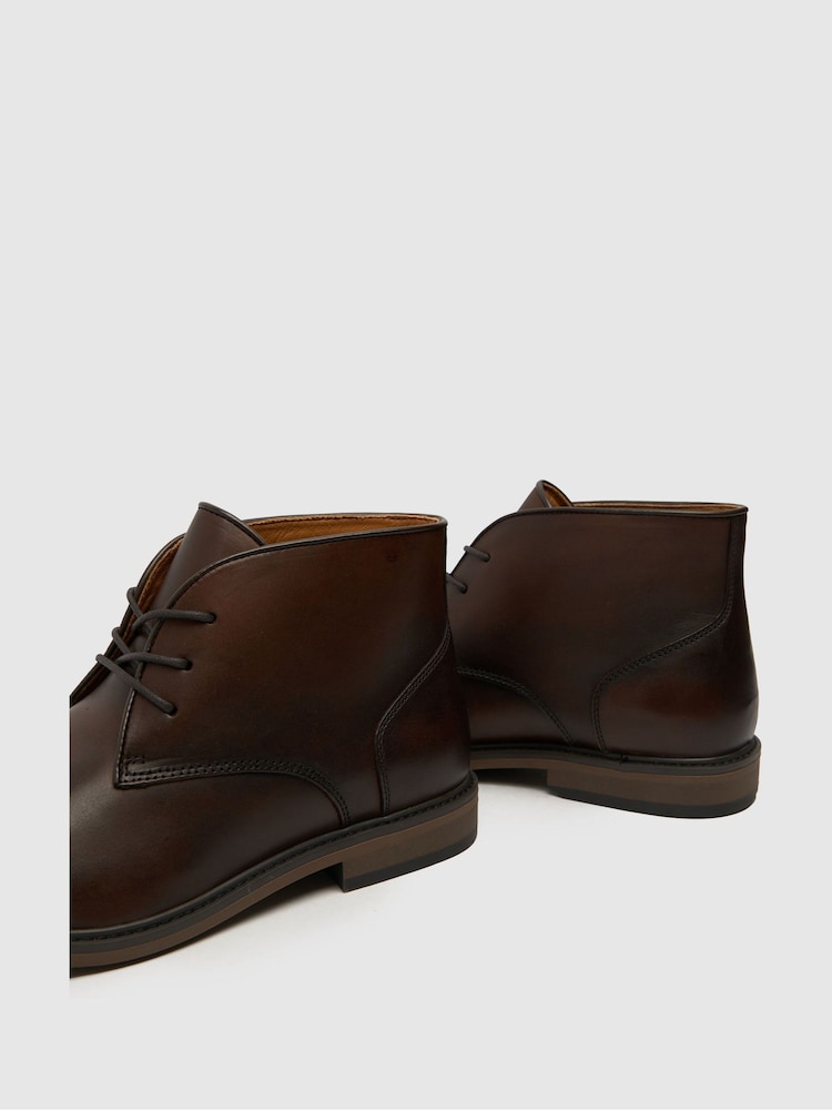 Коричневый - Schuh ботинки чукка Danny - Изображение 4 из 4