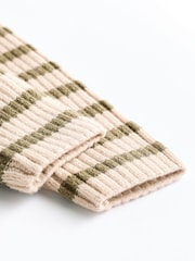 Green Stripe Baby Knitted Rib Top and Leggings Set (0mths-2yrs) - Image 13 of 14