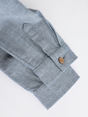 Azul marino - Conjunto de 3 piezas para bebé con camisa, pantalones y tirantes (0 meses - 2 años) - Imagen 10 de 10