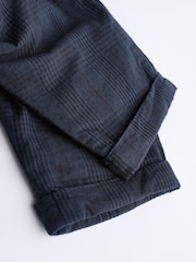 Azul marino - Conjunto de 3 piezas para bebé con camisa, pantalones y tirantes (0 meses - 2 años) - Imagen 8 de 10