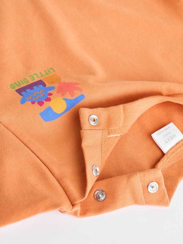 Bright Dino Baby T-Shirts and Joggers 6 Pack - Image 17 of 20