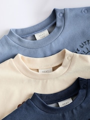 Navy Blue Lion Baby Tops and Leggings 6 Piece Set - Image 10 of 15