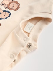 Navy Blue Lion Baby Tops and Leggings 6 Piece Set - Image 12 of 15