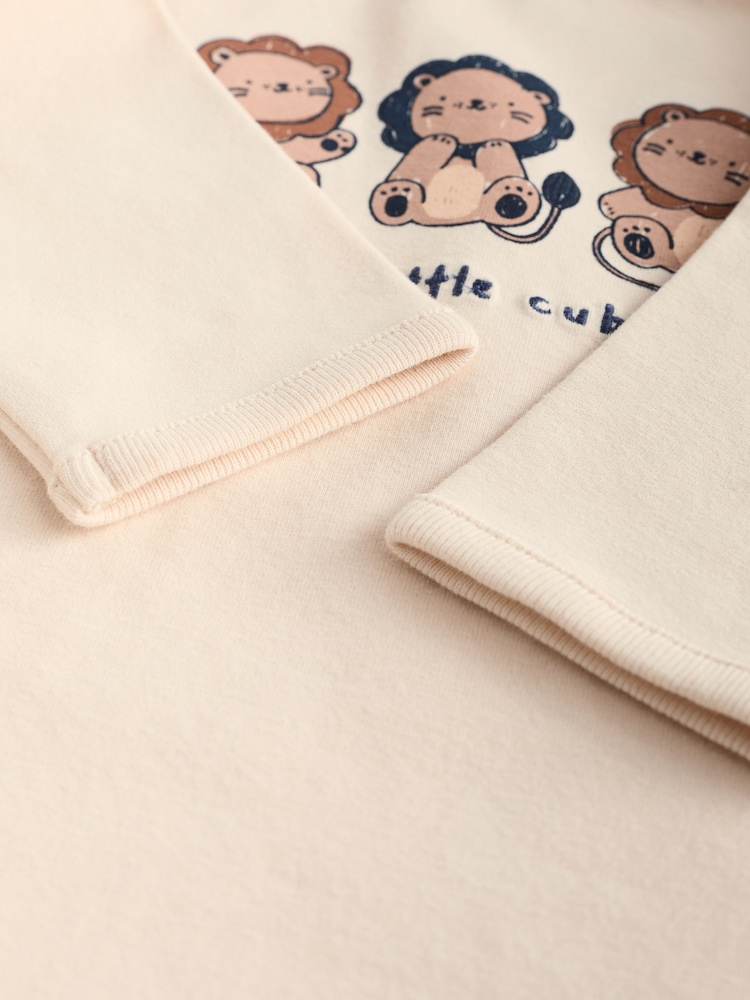 Bleu marine Lion - Ensemble hauts et bébé Leggings 6 Pieces - Image 13 of 15