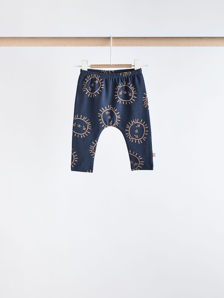 Bleu marine Lion - Ensemble hauts et bébé Leggings 6 Pieces - Image 6 of 15