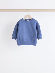 Blue Baby Sweatshirt and Joggers Set 6 Pack - Image 5 of 12