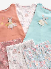 Albastru/Roz șoricel - Pachet 3 de pijamale cu mâneci lungi (9luni-16ani) - Image 17 of 17
