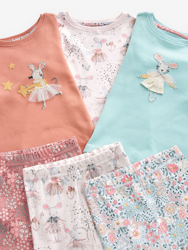 Modro-roza miška - Pižama z dolgimi rokavi Snuggle Pyjamas 3 Pack (9mths-16yrs) - Slika 17 iz 17 Modro-roza miška - Pižama z dolgimi rokavi Snuggle Pyjamas 3 Pack (9mths-16yrs) - Slika 17 iz 17