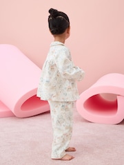 Cream Mouse Fairy Button Through Pyjamas (9mths-10yrs) - Image 3 of 7