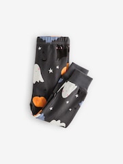 Grey Matching Family Halloween 100% Cotton Glow in the Dark Snuggle Pyjamas (9mths-12yrs) - Image 7 of 9
