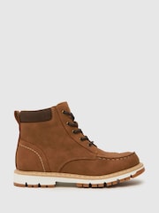Schuh Casper Schnürstiefel, Braun - Bild 1 von 4