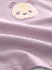 Lila/Gelb/Blau mit Charakteren - Pyjama-Leggings aus 100 % Baumwolle im 3er-Pack (9M.–10J.) - Bild 15 von 15