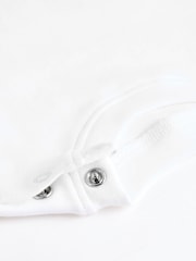 White Baby Long Sleeve 100% Cotton T-Shirts 3 Pack - Image 7 of 9