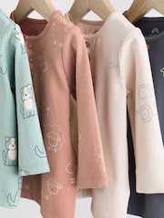 Mineral-Farm - Baby Langärmelige Shirts, 4er-Pack - Bild 9 von 12
