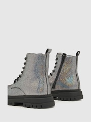 Bottes noires à lacets Schuh Caring - Image 4 of 4