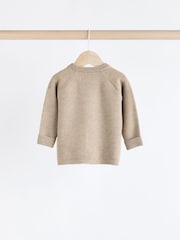 Neutral Knitted Top and Leggings Baby Set (0mths-2yrs) - Image 7 of 14