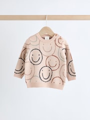 Neutral Print Baby Knitted Top and Leggings Set (0mths-2yrs) - Image 3 of 11