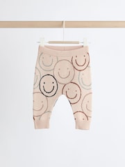 Neutral Print Baby Knitted Top and Leggings Set (0mths-2yrs) - Image 4 of 11