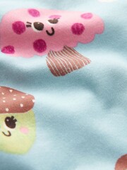 Green/Blue Pumpkin 100% Cotton Printed Snuggle Pyjamas 3 Pack (9mths-10yrs) - Image 10 of 10