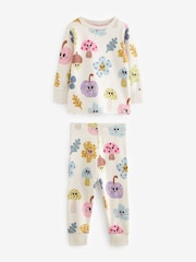Green/Blue Pumpkin 100% Cotton Printed Snuggle Pyjamas 3 Pack (9mths-10yrs) - Image 7 of 10