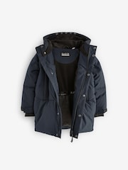 Baker by Ted Baker Shower Resistant Parka Coat - Image 9 of 13