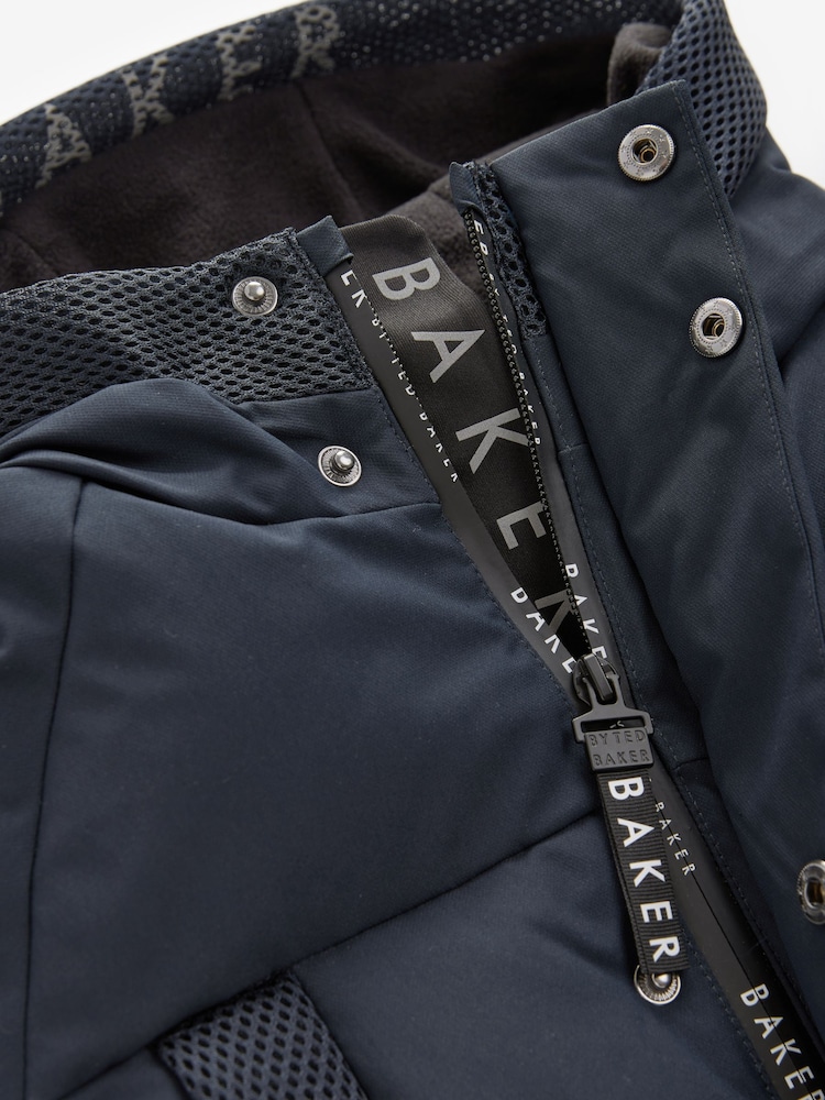 Baker by Ted Baker Shower Resistant Parka Coat - Image 10 of 13