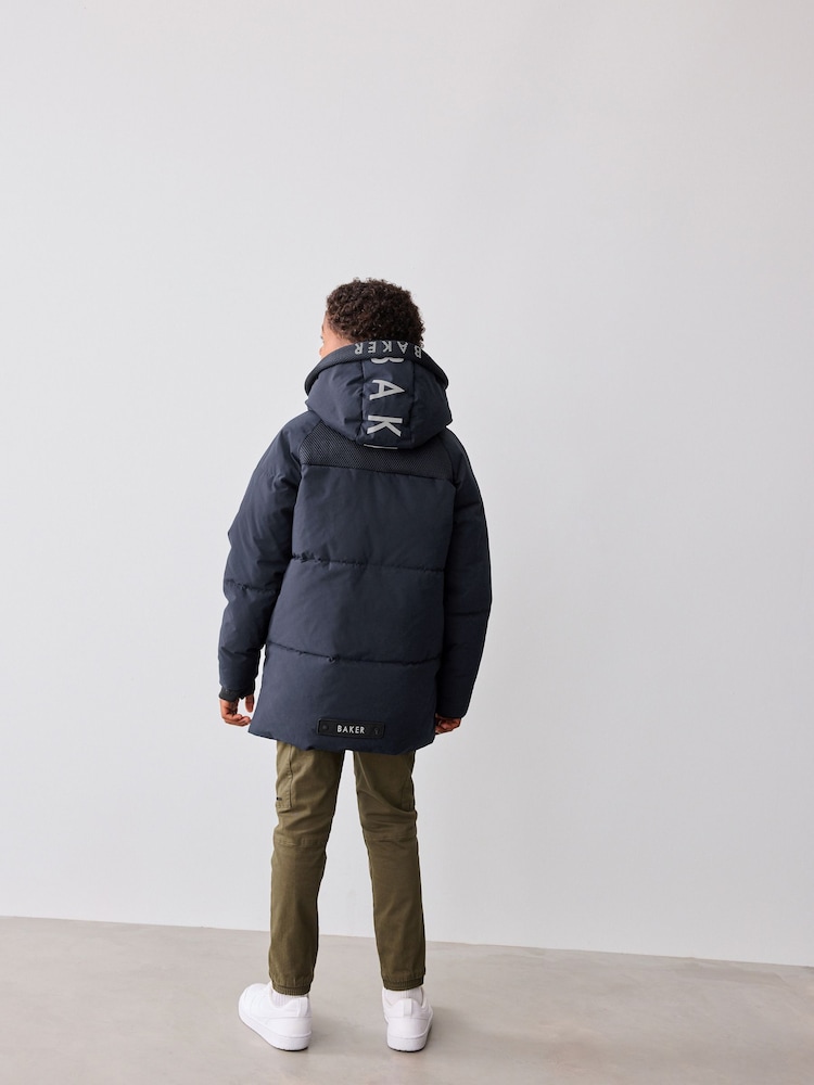 Baker by Ted Baker Shower Resistant Parka Coat - Image 2 of 13 Baker by Ted Baker Shower Resistant Parka Coat - Image 2 of 13