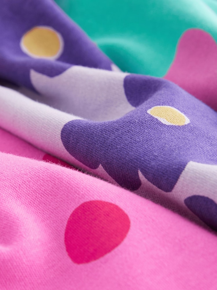 Vijolična/roza/zelena - Pižama Snuggle 3 Pack (9mths-12yrs) - Slika 11 iz 11 Vijolična/roza/zelena - Pižama Snuggle 3 Pack (9mths-12yrs) - Slika 11 iz 11