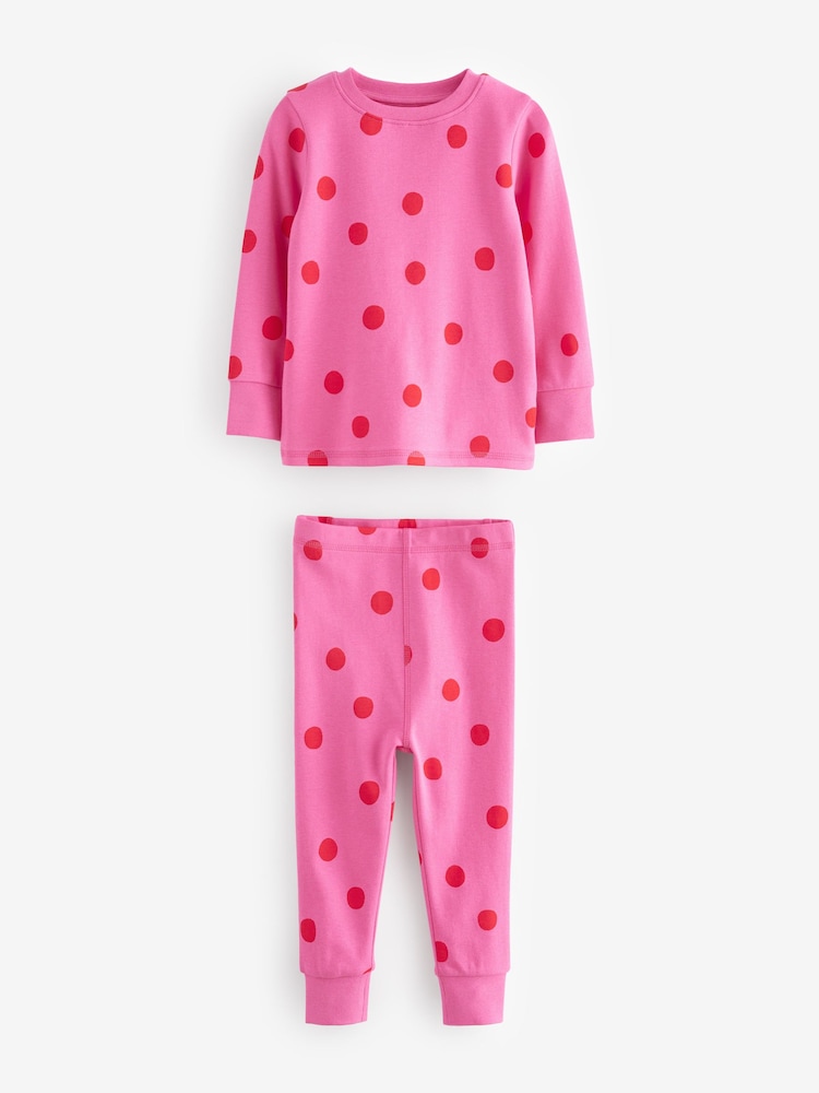 Violet/Rose/Vert - Pyjama Snuggle 3 Pack (9mths-12yrs) - Image 9 of 11