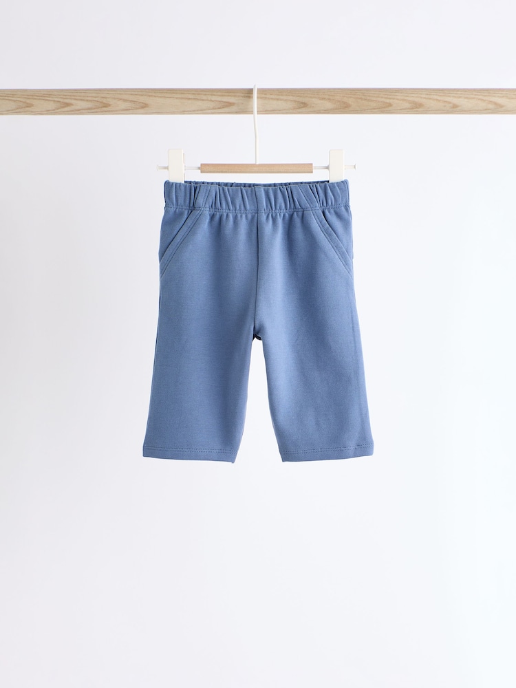 Navy/Brown Baby Joggers 3 Pack - Image 2 of 11