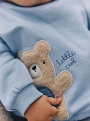 Blue Bear Baby Sweatshirt And Leggings Set 2 Piece - Image 6 of 18
