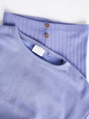 Blau - Baby Sweatshirt und Leggings im Set - Bild 12 von 15